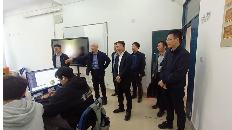 淮安数据集团董事长孙淮林一行来...